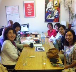 Japanese women visit MWF